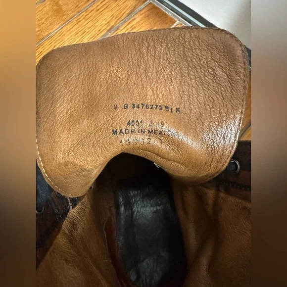 Frye Veronica leather lace up combat boots - Picture 7 of 16